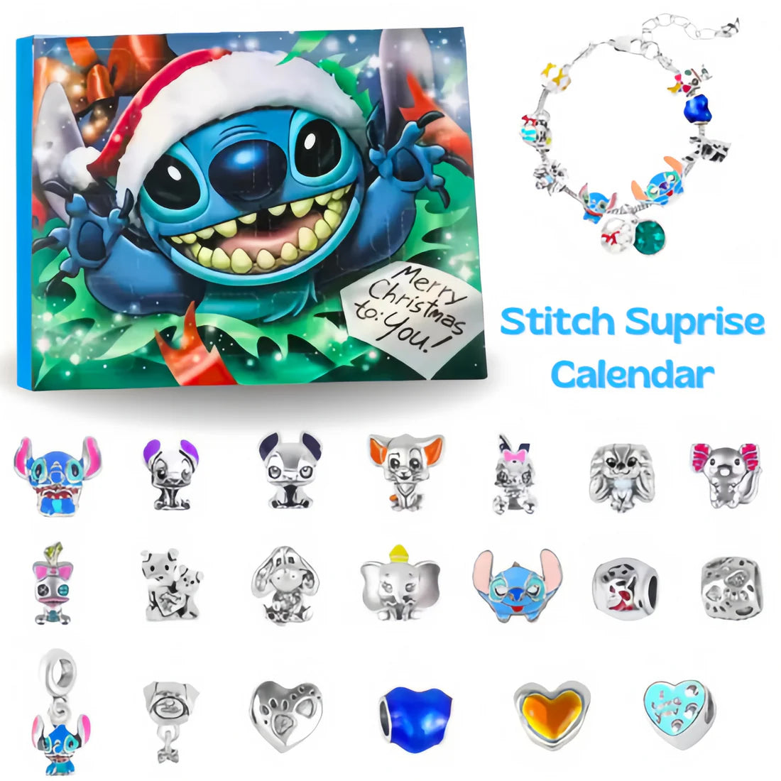 Calendario dell'avvento di Stitch