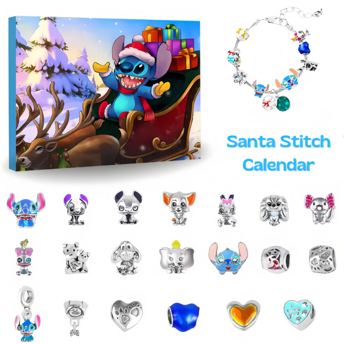 Calendario dell'avvento di Stitch